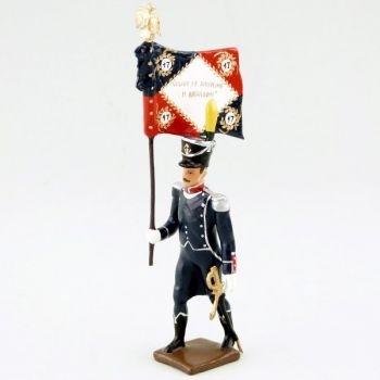 drapeau du 17e Rgt d'Infanterie l&eacute;g&egrave;re