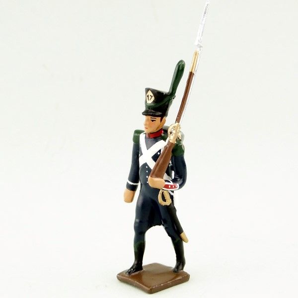 fantassin du 17e Rgt d'Infanterie l&eacute;g&egrave;re