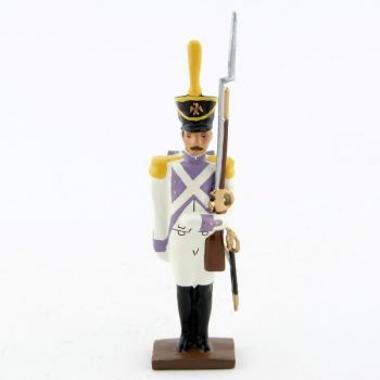 fantassin des voltigeurs du 33&egrave;me de ligne (1806) au fixe