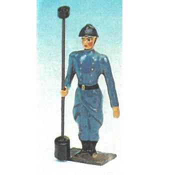 soldat au fixe, avec &eacute;couvillon