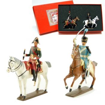 mar&eacute;chal Bessi&egrave;res et son aide de camp