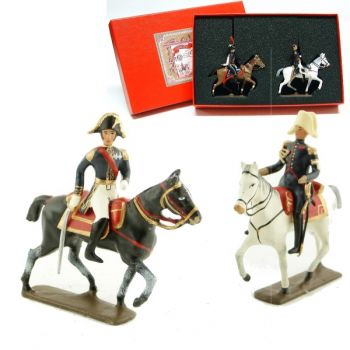 coffret de 2 figurines : mar&eacute;chal Macdonald et son aide de camp