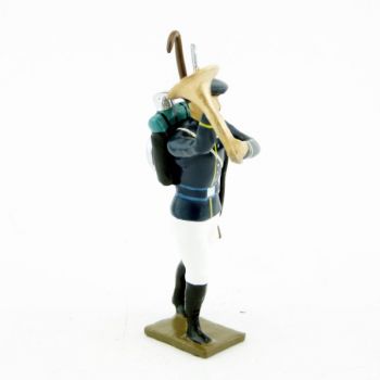 cor des chasseurs alpins en tenue d'ete, pantalon blanc