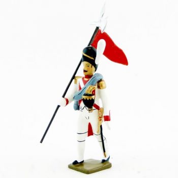 2e porte-aigle du 3e rgt de grenadiers de la garde (ex-hollandais) (1812)