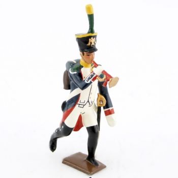 clairon des voltigeurs du 17&egrave;me r&eacute;giment de ligne &agrave; l'assaut