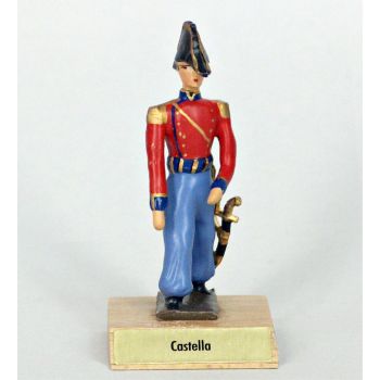 g&eacute;n&eacute;ral Castella sur socle bois