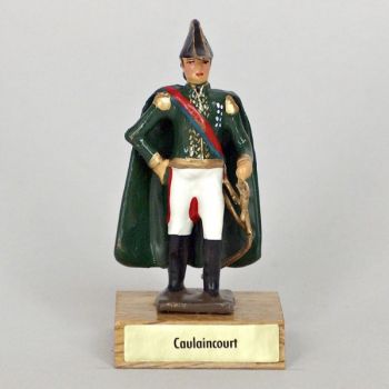 g&eacute;n&eacute;ral Caulaincourt sur socle bois