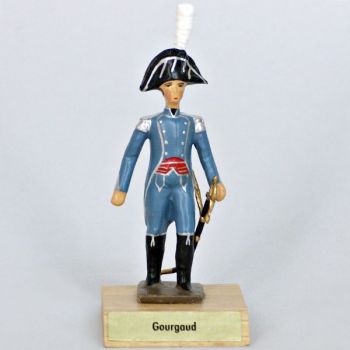 g&eacute;n&eacute;ral Gourgaud sur socle bois
