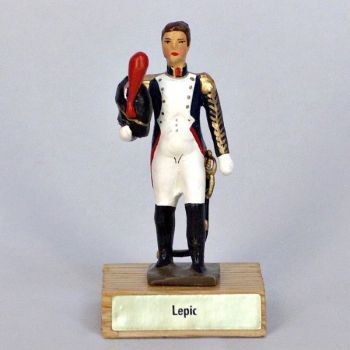 g&eacute;n&eacute;ral Lepic sur socle bois