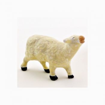 Mouton t&ecirc;te lev&eacute;e (grande cr&egrave;che ronde-bosse, h. 30 mm)