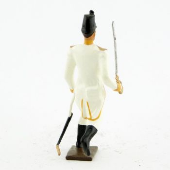 officier de l'infanterie allemande à l'assaut