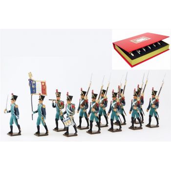Canonniers Garde-C&ocirc;tes (1810-1813), coffret de 12 figurines