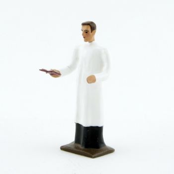 Pr&ecirc;tre avec missel