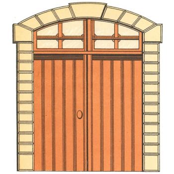 portes int&eacute;rieures (x 2), portes coch&egrave;res (x 4), grande porte (x 1), petites por