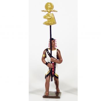 &eacute;gyptien avec embl&egrave;me