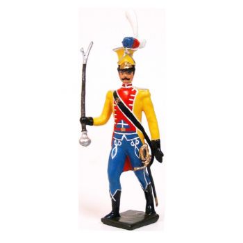 Tambour-Major des Chasseurs du 17&egrave;me de ligne