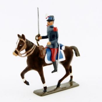 cavalier des saint-cyriens &agrave; cheval