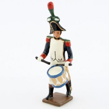 caisse roulante (tambour) de la musique des chasseurs &agrave; pied (1809)