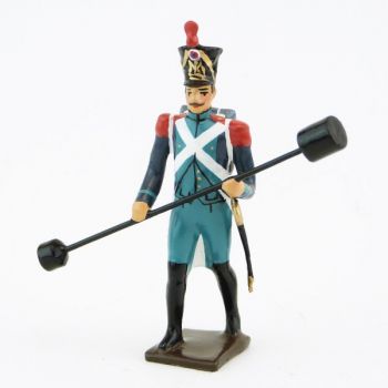 artilleur avec &eacute;couvillon - canonniers garde-c&ocirc;tes