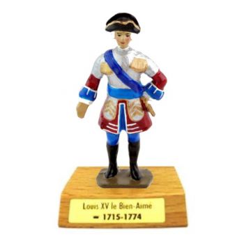 Louis XV le Bien-Aim&eacute; sur socle bois