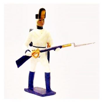 fantassin de l'infanterie autrichienne &agrave; l'assaut