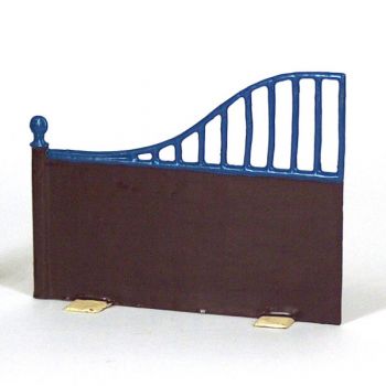 bas flancs de la la corv&eacute;e de cavalerie, marron et bleu