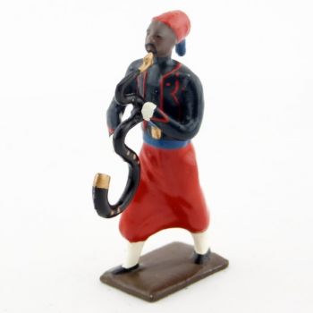 serpent de la musique de zouaves avec ch&eacute;chias