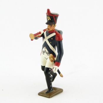 clairon de l'infanterie de ligne &agrave; l'assaut