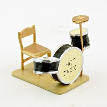 batterie (jazz), noire hot jazz