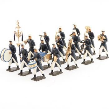 caisse claire de la musique de la légion bleue en capote