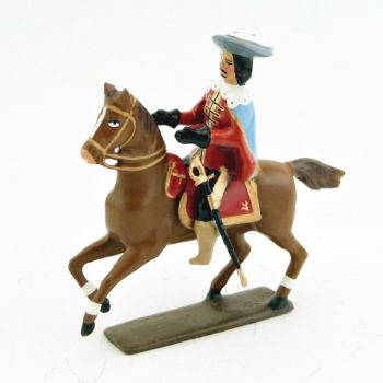 officier des mousquetaire louis xiii &agrave; cheval (1610)