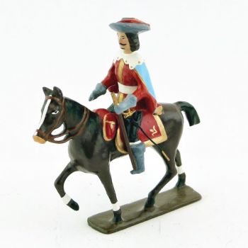 cavalier des mousquetaire louis xiii &agrave; cheval (1610)