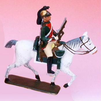 2e Rgt De Dragons (1807) - figurine à cheval