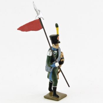 2e porte-aigle de l'infanterie légère italienne (1910)