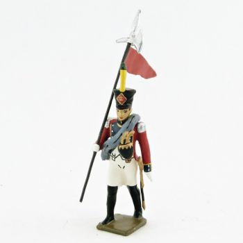 2e porte-aigle du 3ème Régiment d'Infanterie de ligne Suisse (1812)