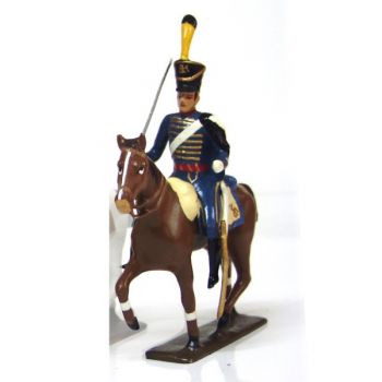 cavalier du 5e r&eacute;giment de hussards (1808)