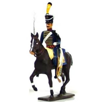 cavalier du 5e r&eacute;giment de hussards (1808)