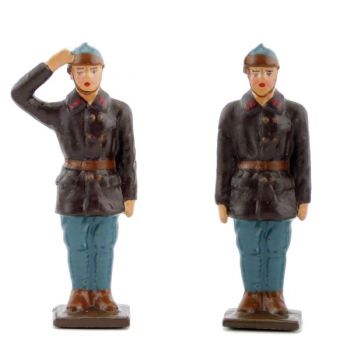 &eacute;quipage du char Renault (2 pers.) (bleu Horizon)