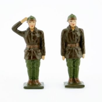 &eacute;quipage de l'automitrailleuse (2 pers.) (kaki)