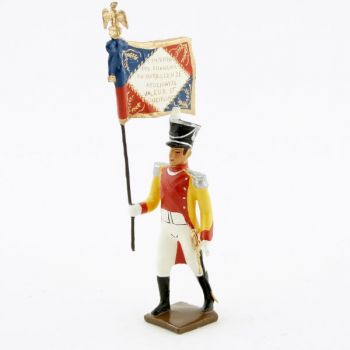 drapeau du bataillon du Prince de Neuch&acirc;tel