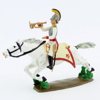 trompette des cuirassiers autrichiens &agrave; l'assaut