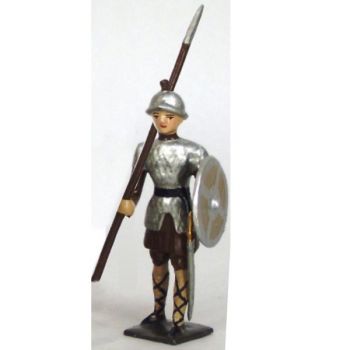 franc avec lance (fram&eacute;e), cotte argent