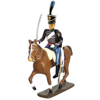 cavalier du 2e r&eacute;giment de hussards (1808)
