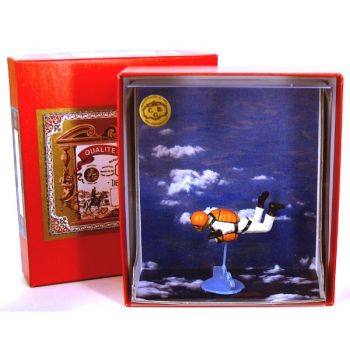Parachutiste en coffret de pr&eacute;sentation
