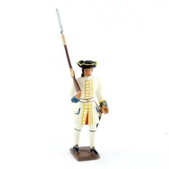 fantassin du r&eacute;giment de champagne avec fusil