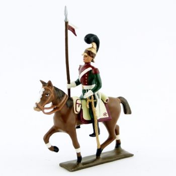 cavalier des chevau-l&eacute;ger 4&egrave;me rgt (plastron cramoisi) (1812)