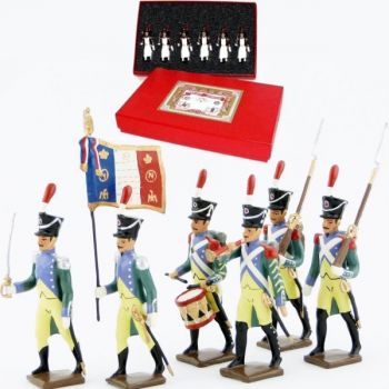 Garde &agrave; pied amsterdam, coffret de 6 figurines