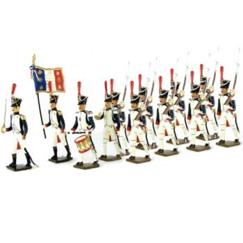 Fusiliers-grenadiers (1809-1813), ensemble de 12 figurines