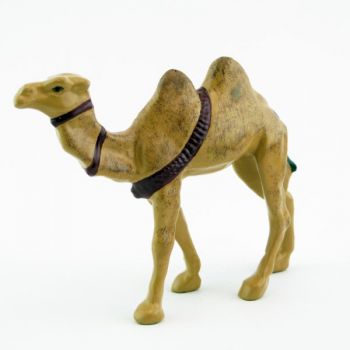 Chameau (grande cr&egrave;che ronde-bosse, 115 x 80 mm)