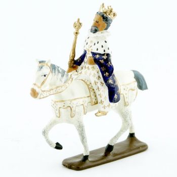 Henri IV &agrave; cheval, en tenue de Sacre